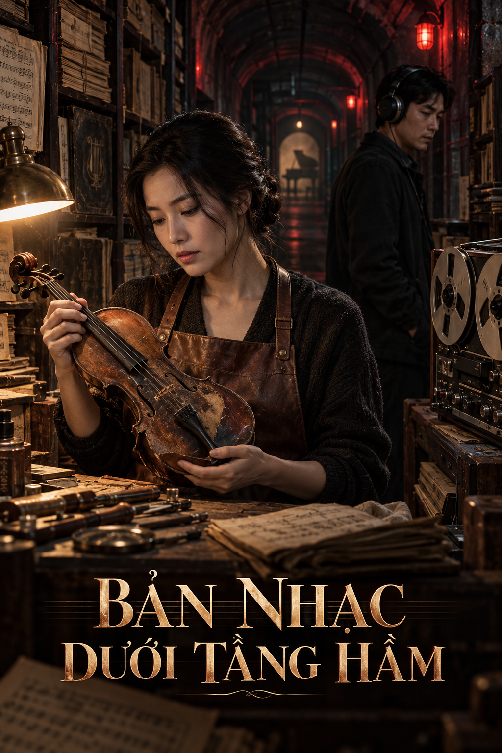 Poster Bản Nhạc Dưới Tầng Hầm