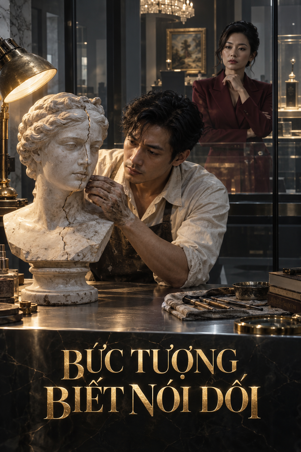 Poster Bức Tượng Biết Nói Dối