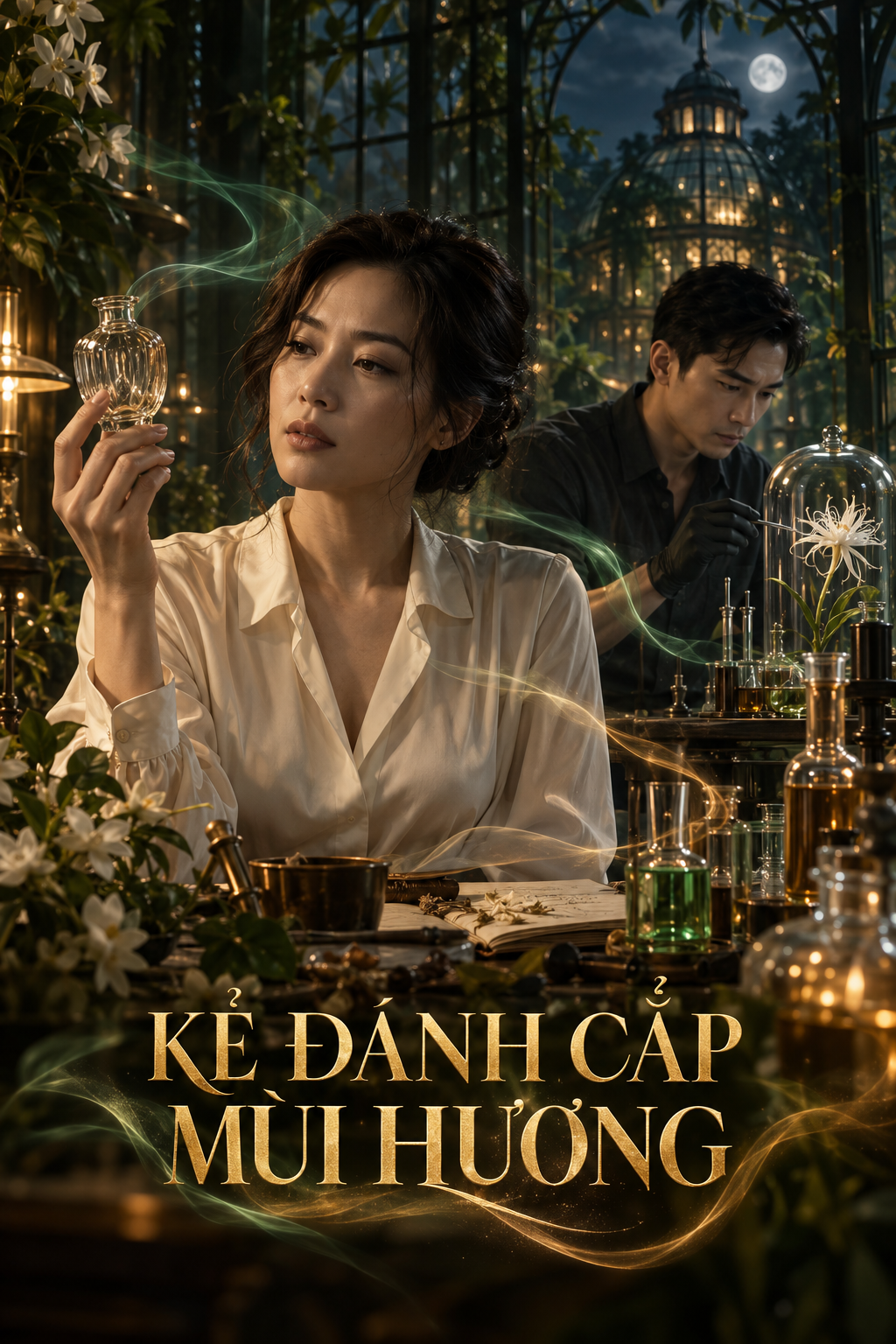 Ảnh bìa kịch bản phim ngắn AI Kẻ Đánh Cắp Mùi Hương