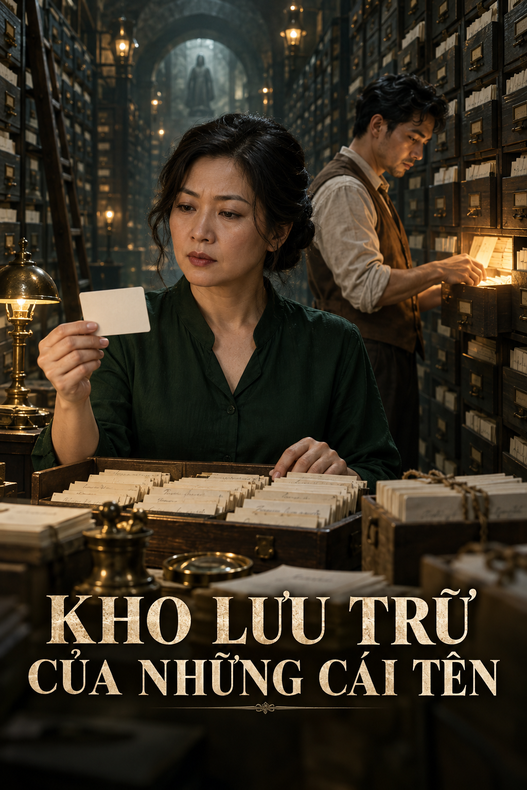 Ảnh bìa kịch bản phim ngắn AI Kho Lưu Trữ Của Những Cái Tên